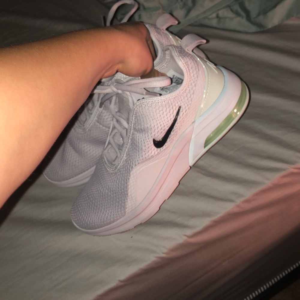 Light blue and grey Nike’s